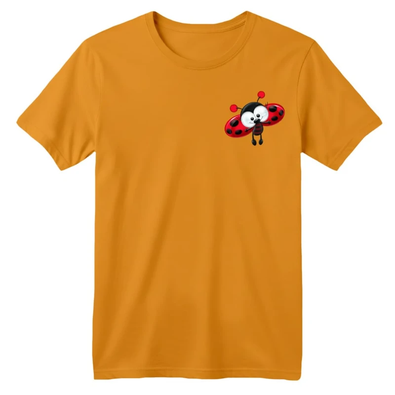 تی شرت آستین کوتاه بچگانه مدل کفشدوزک