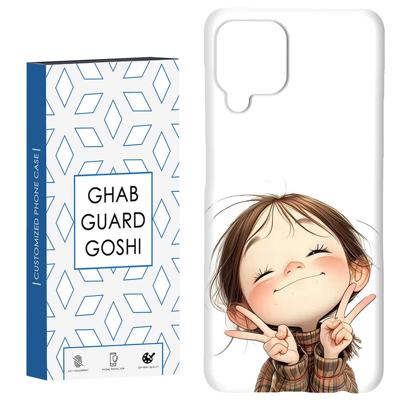 کاور قاب گارد گوشی طرح دخترانه کد Dimo-877 مناسب برای گوشی موبایل سامسونگ Galaxy A22 4G / Galaxy M32 4G