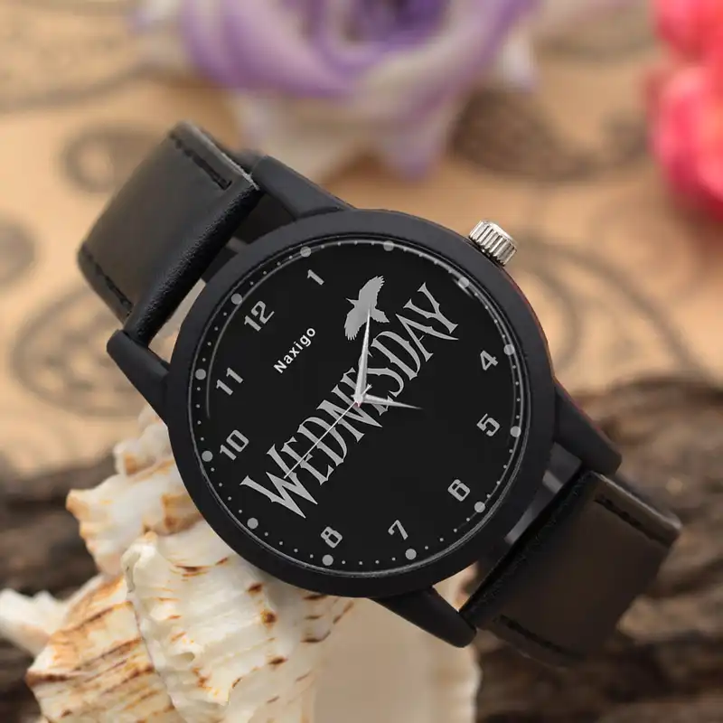 ساعت مچی عقربه ای ناکسیگو مدل Wednesday کد LF6782