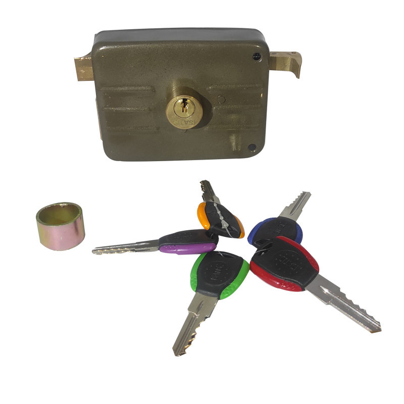 قفل حیاطی ایساتیس مدل دوشیار