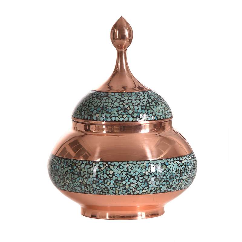 قندان فیروزه کوبی مدل 4 کد 14