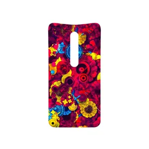 MAHOOT Vector Flower Garden Digital Art Cover Sticker for Motorola Moto X Style