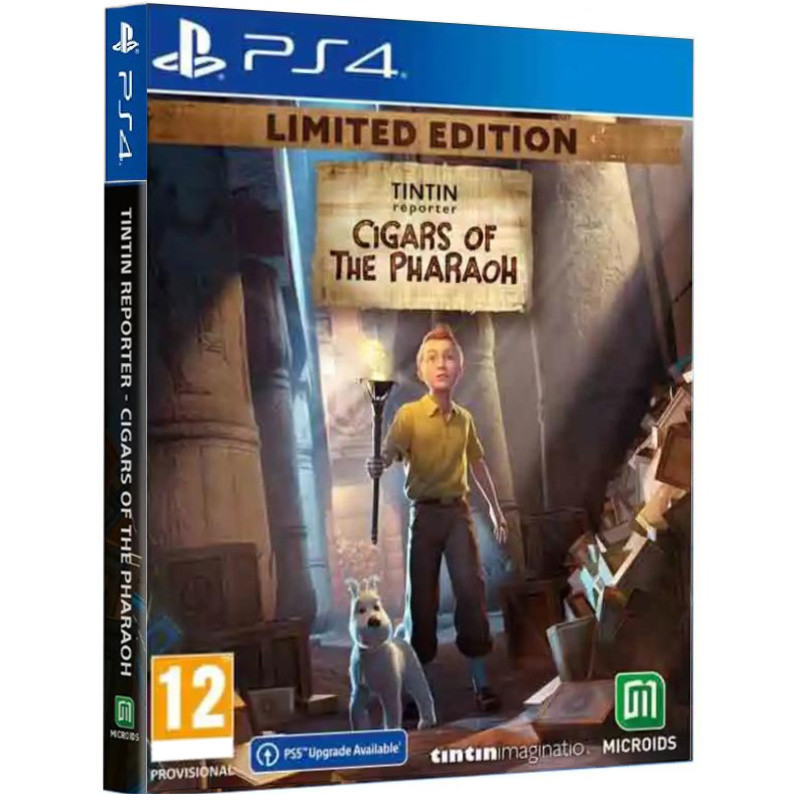 بازی Tintin Reporter Cigars of the Pharaoh نسخه Limited Edition مخصوص PS4