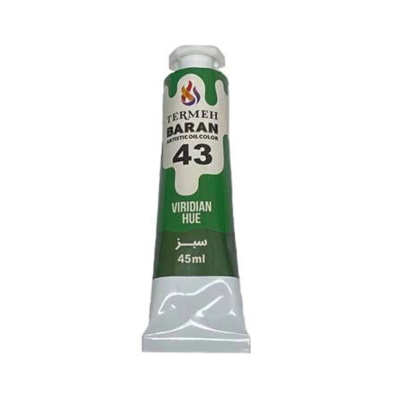 رنگ روغن ترمه باران کد 43 حجم 45 میلی لیتر