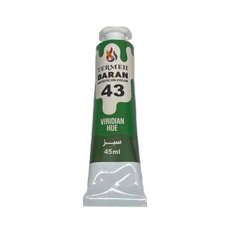 رنگ روغن ترمه باران کد 43 حجم 45 میلی لیتر