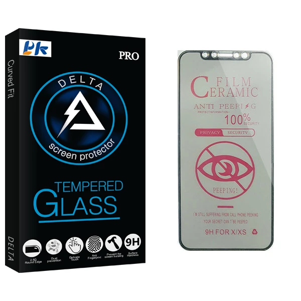 محافظ صفحه نمایش پی کی مدل Delta Glass مناسب برای گوشی موبایل اپل iPhone 11 Pro