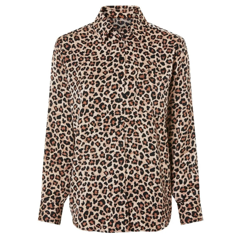 شومیز آستین بلند یقه برگردان زنانه اسمارا مدل 19971340