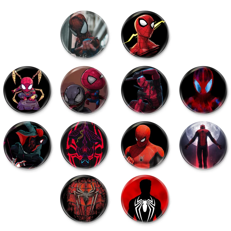 پیکسل مدل مرد عنکبوتی c_spm_1_8 مجموعه 12 عددی