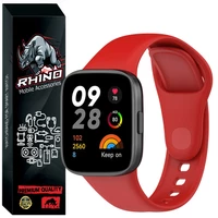 بند راینو مدل Silic-W3 مناسب برای ساعت هوشمند شیائومی Redmi Watch 3 Active / Watch 3 Lite