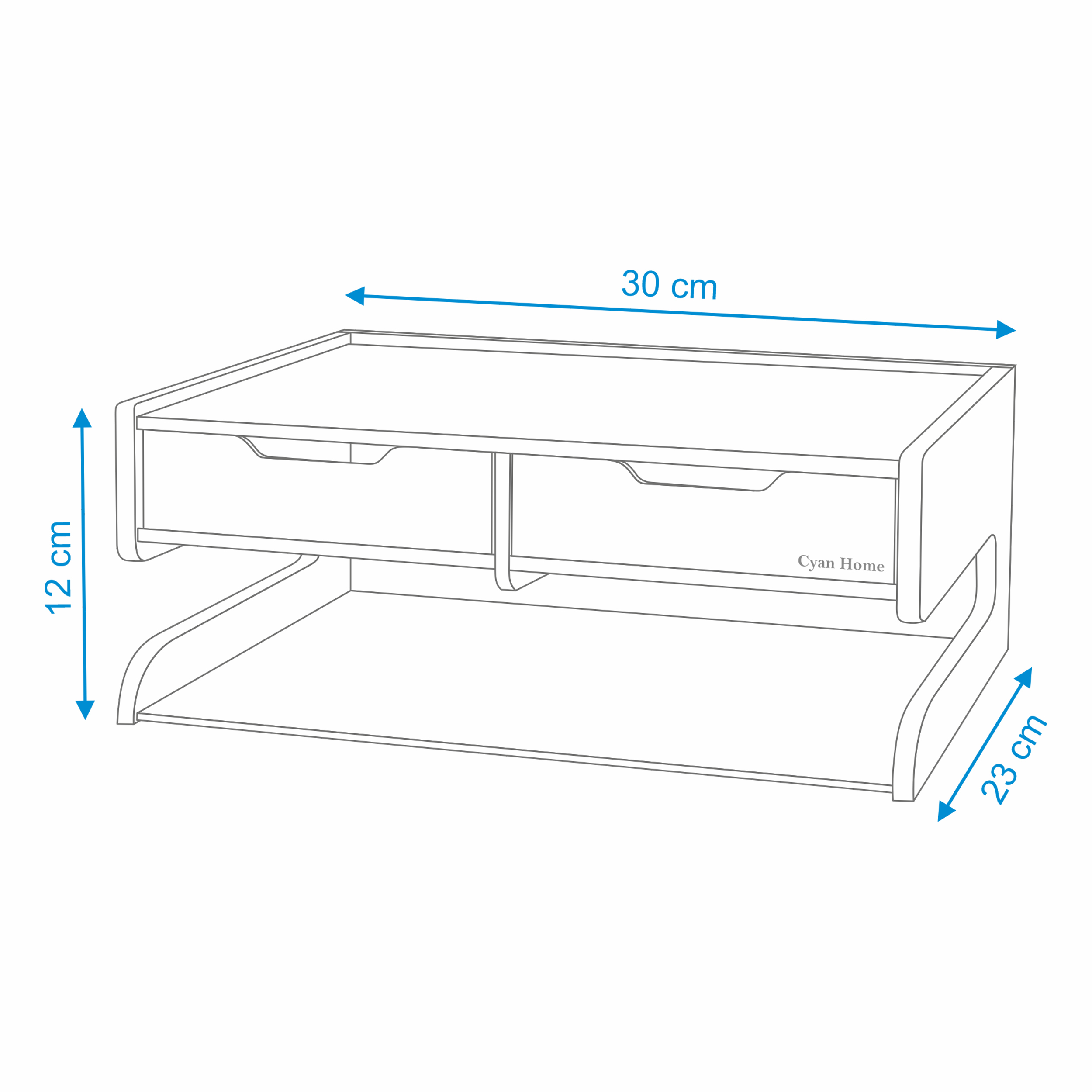 پایه نگهدارنده مانیتور سایان هوم مدل 02 compact