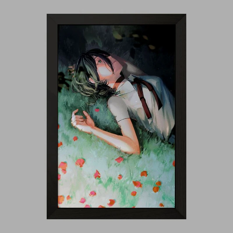 تابلو خندالو مدل ریزه انیمه مرد اره ای Chainsaw Man  کد 23199