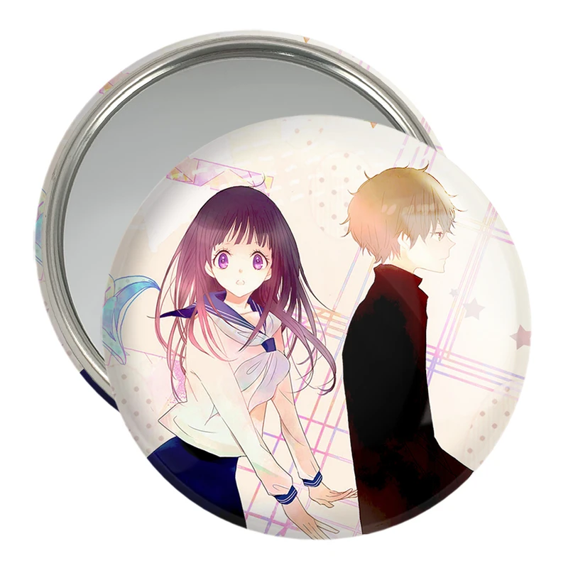 آینه جیبی خندالو مدل اورکی و چیتاندا انیمه هیوکا Hyouka  کد 17050