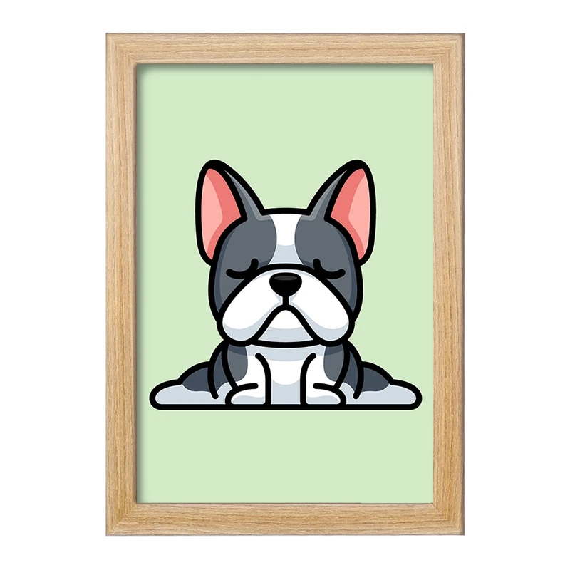 تابلو خندالو مدل حیوانات بامزه سگ کد 28388