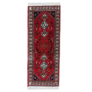 فرش دستبافت کناره طول دو متر مدل نصرآباد کد 338