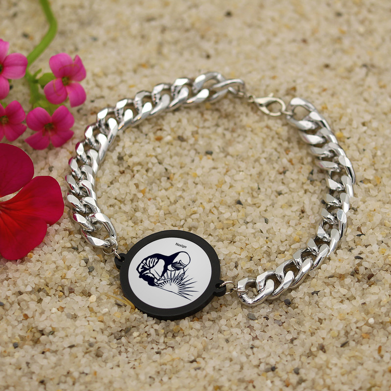 دستبند ناکسیگو مدل جوشکاری کد BZ7533