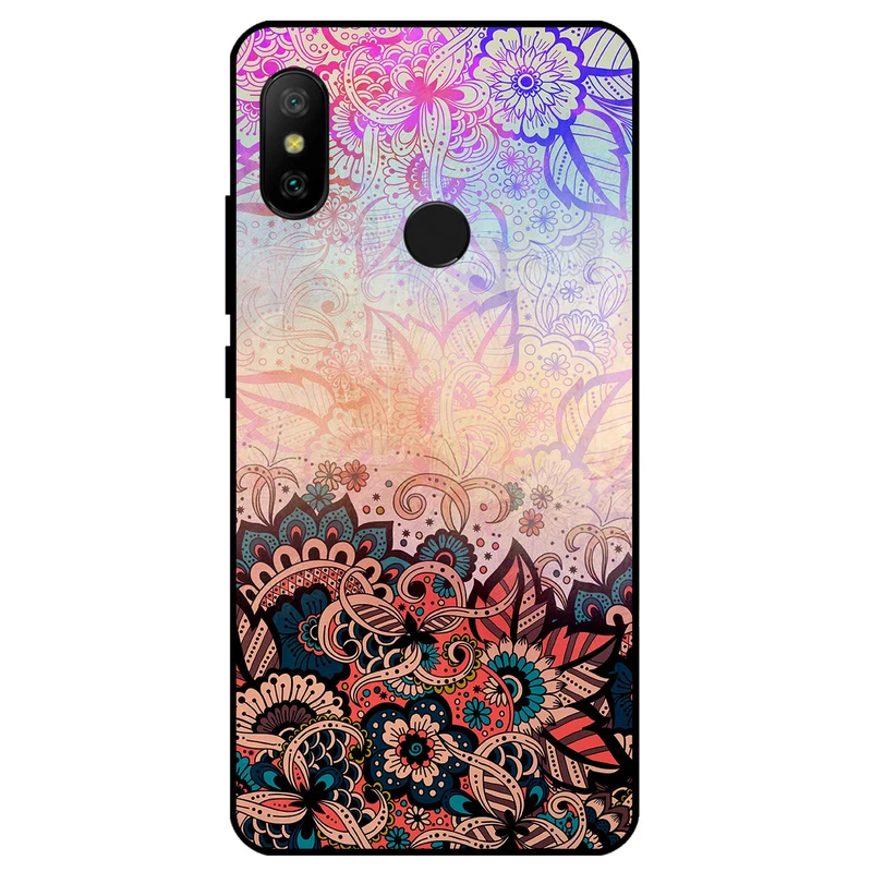 کاور مگافون طرح بته جقه مدل 7727 مناسب برای گوشی موبایل شیائومی Redmi Note 6 Pro