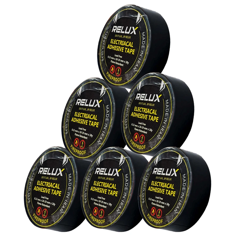 چسب برق رلوکس مدل 610 مجموعه 6 عددی