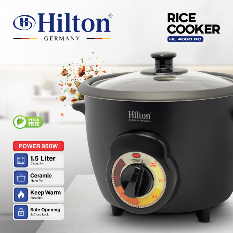 پلوپز 7 نفره هیلتون مدل HL4680RC