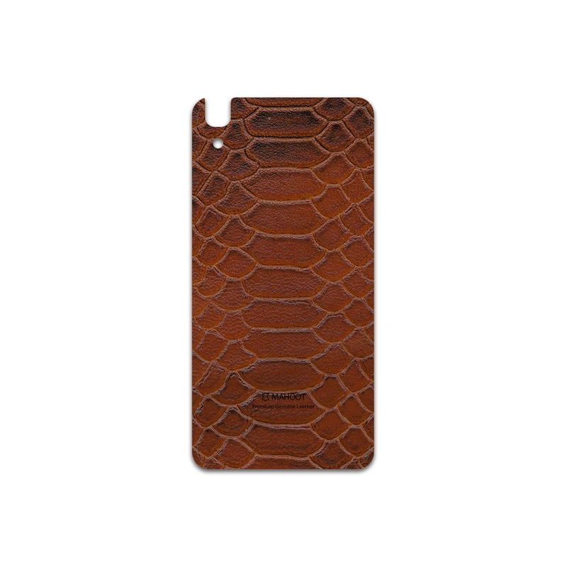 برچسب پوششی ماهوت مدل Brown-Snake-Leather مناسب برای گوشی موبایل هوآوی Y6 2015