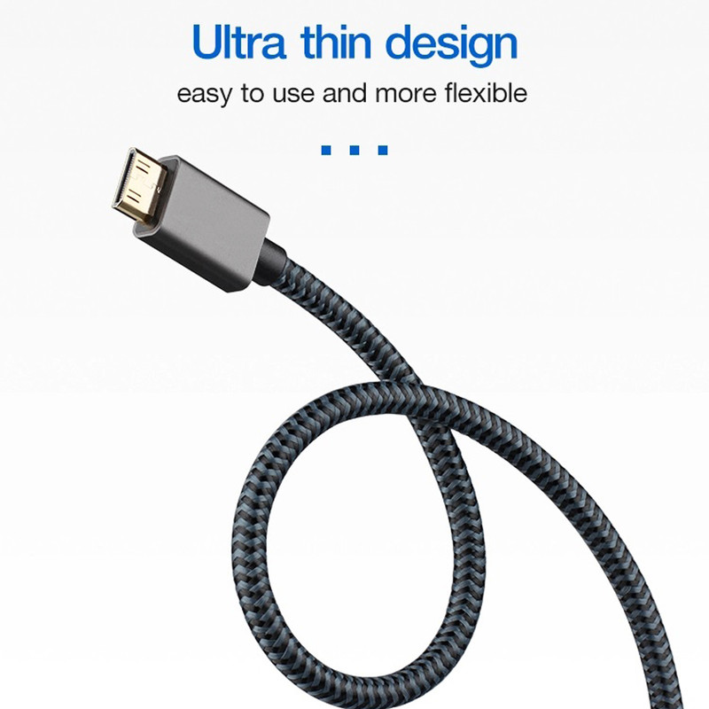 کابل تبدیل Mini HDMI به HDMI یو اِل‌ تی یونیت مدل 4k طول 3 متر