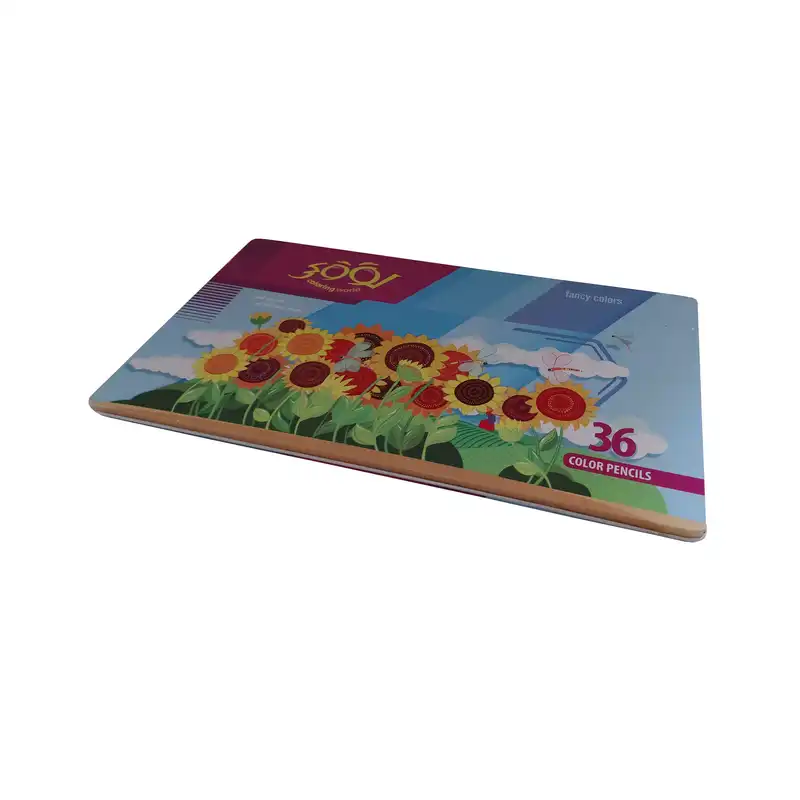 مداد رنگی 36 رنگ لوکی مدل آفتابگردان کد 5