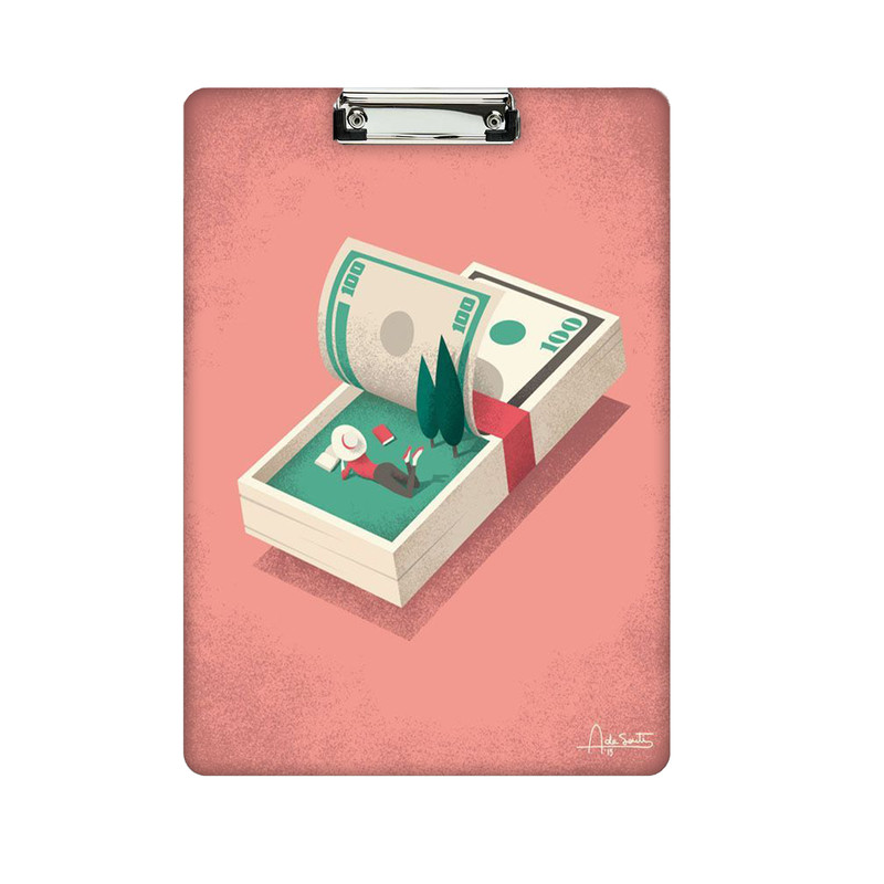 تخته شاسی طرح پول کد 961 سایز A4