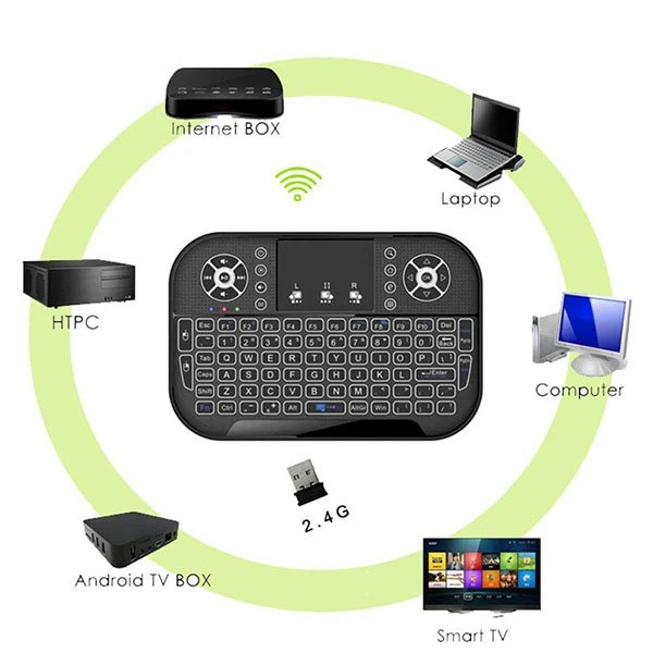 کیبورد بی‌سیم آی تی لینک مدل BT 2.4USB IT