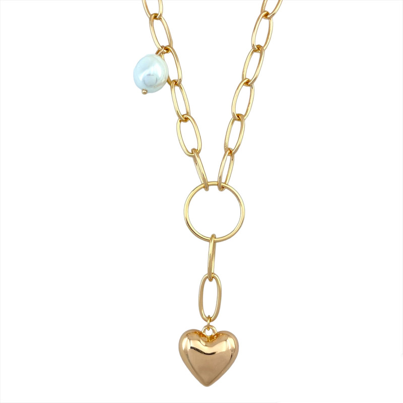گردنبند زنانه ژوپینگ مدل قلب کد N4024