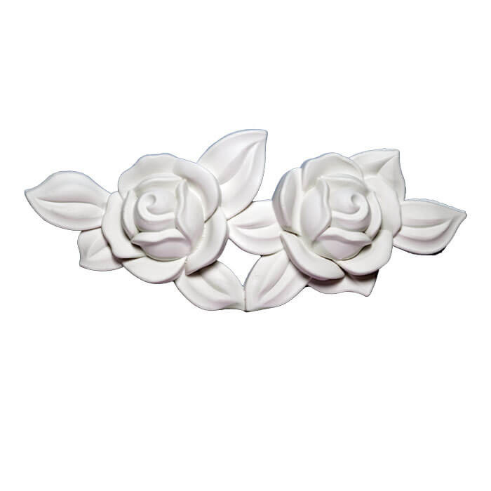 ابزار پیش ساخته مدل گل رز پی وی سی کد 149 بسته 2 عددی