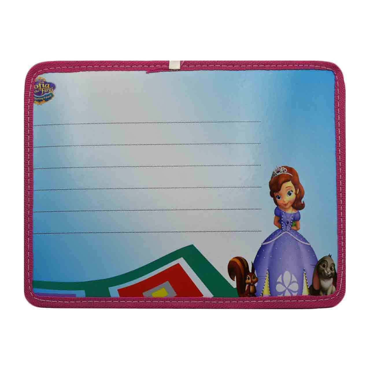 تخته وایت برد طرح سوفیا کد 92 سایز 24x34 سانتی متر