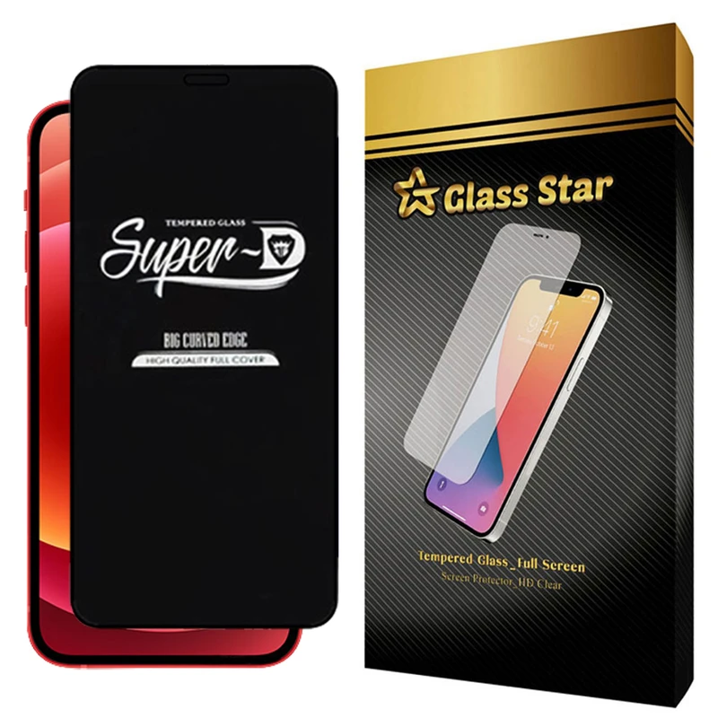 محافظ صفحه نمایش گلس استار مدل SUPERD مناسب برای گوشی موبایل اپل iPhone 12