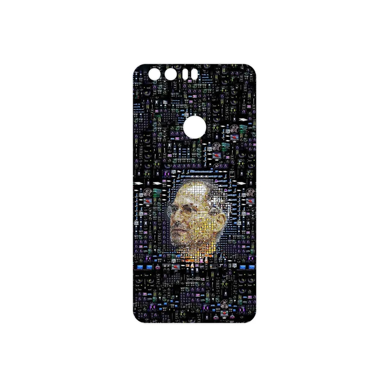 برچسب پوششی ماهوت مدل Collage of Steve Jobs 2 مناسب برای گوشی موبایل آنر 8