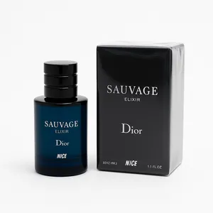 عطر جیبی مردانه نایس مدل SAUVAGE با رایحه گرم حجم ۳۰ میلی‌لیتر