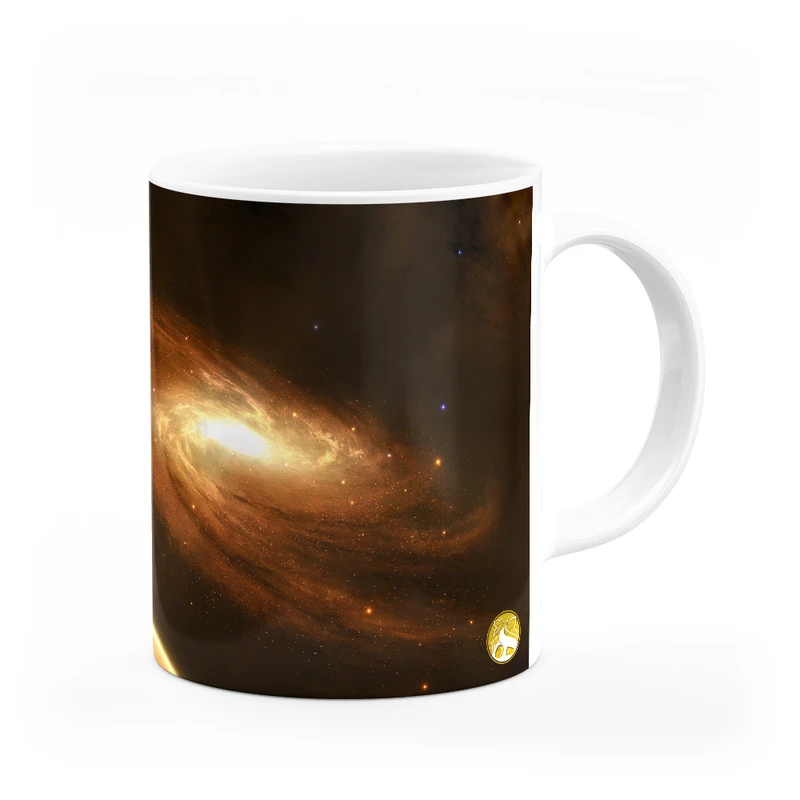 ماگ هومرو طرح گلکسی کهکشان مدل MG8685