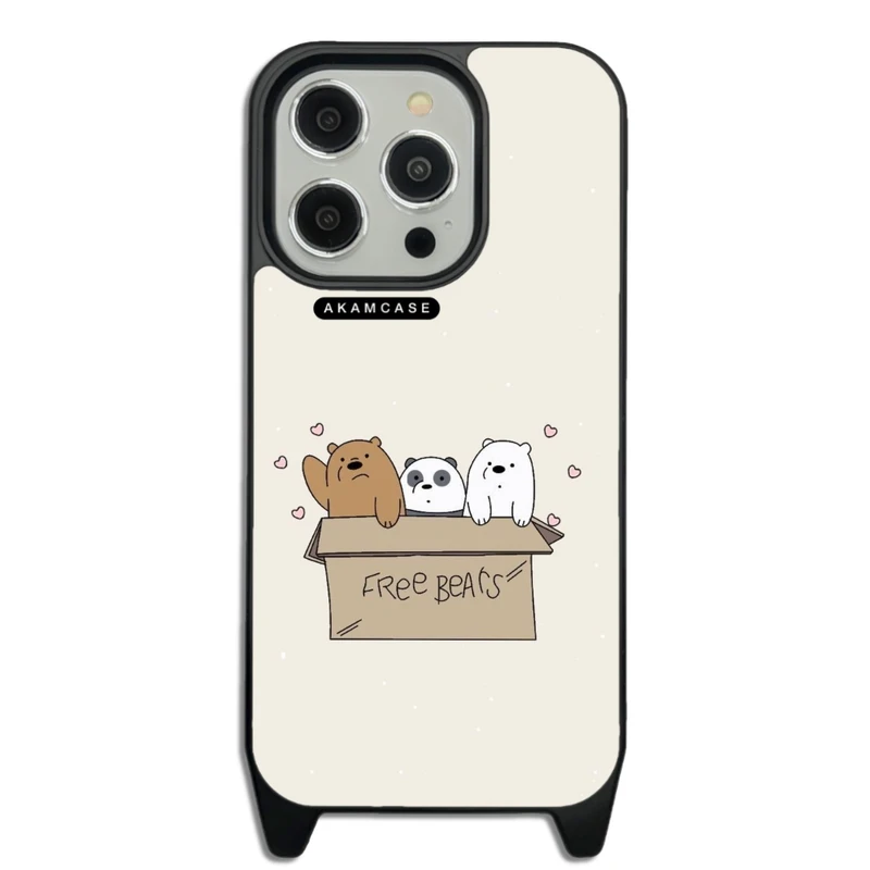 کاور آکام مدل AMCWLA14PRO-BARE BEAR8 مناسب برای گوشی موبایل اپل iPhone 14 Pro