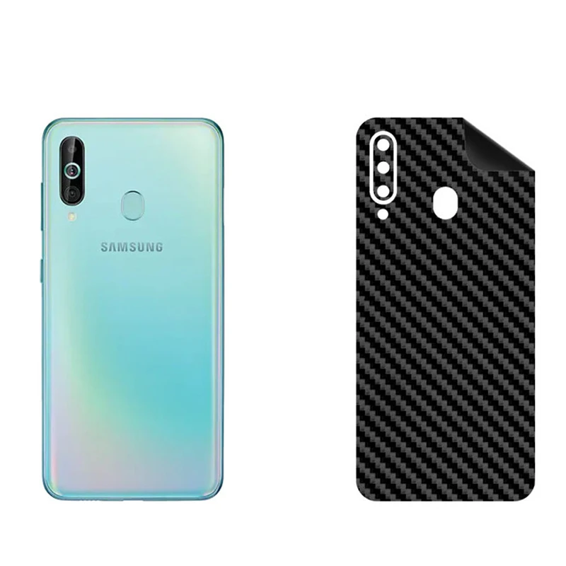 برچسب پوششی بستور مدل BT-Fiber طرح فیبر کربن مناسب برای گوشی موبایل سامسونگ Galaxy M40