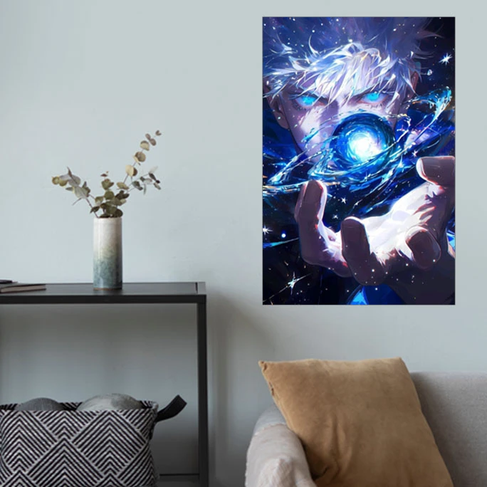 پوستر گوفی مدل گوجو ساتورو انیمه جوجوتسو کایسن طرح Gojo Satoru Jujutsu Kaisen Anime کد BLAST13