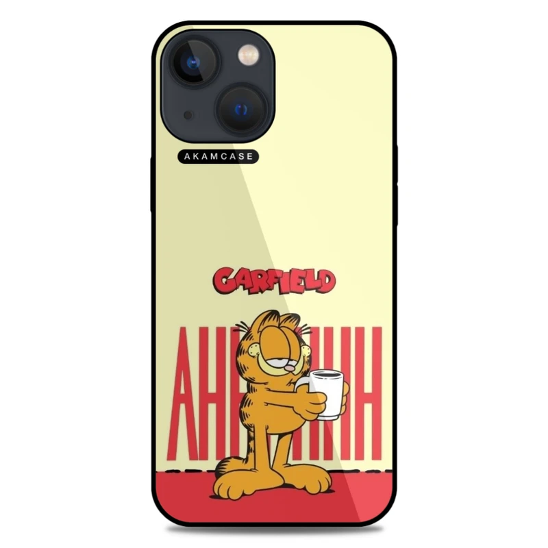 کاور آکام مدل AMC-WA13M-GARFIELD12 مناسب برای گوشی موبایل اپل iPhone 13 Mini