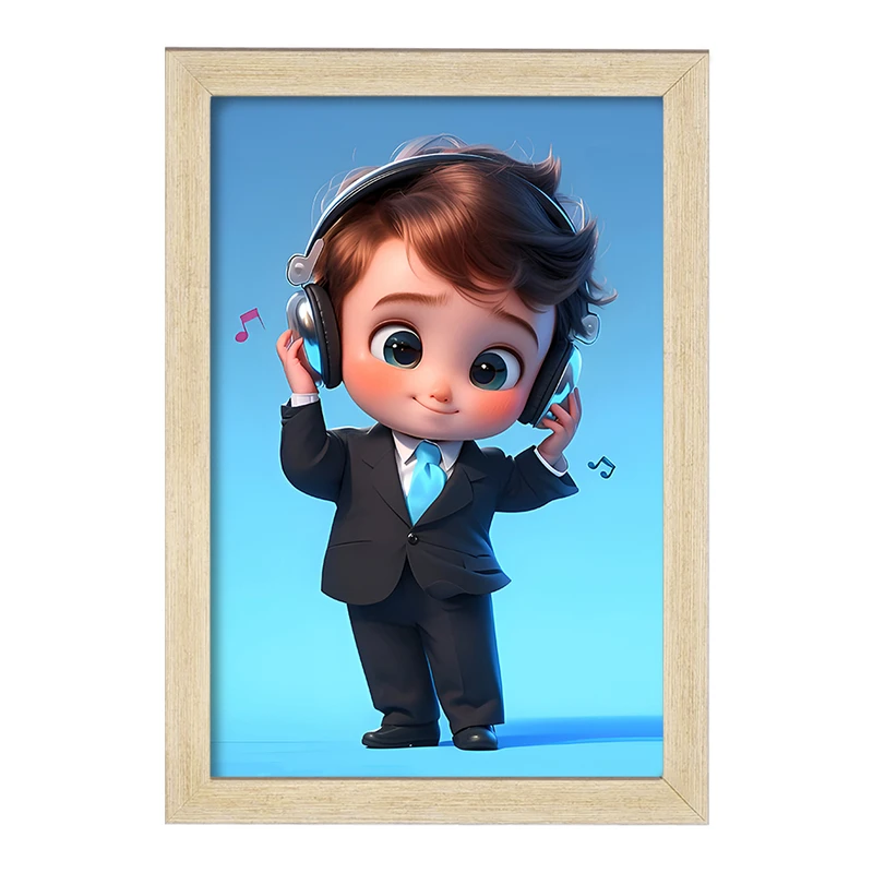 تابلو خندالو مدل پسر بامزه کد F9911