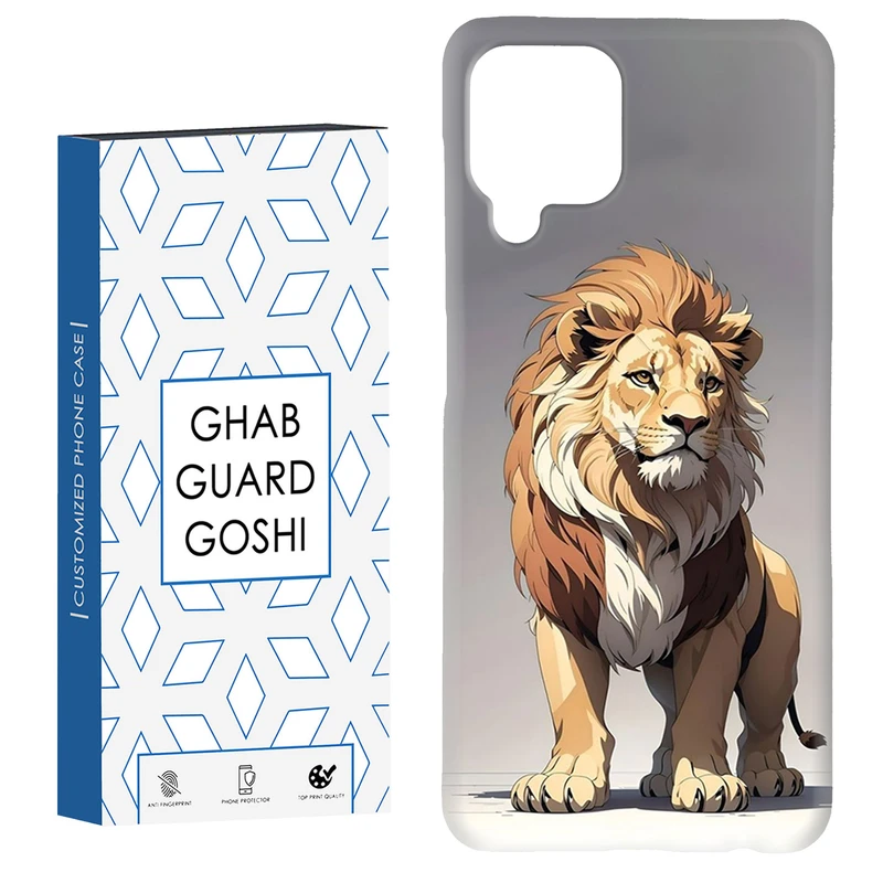کاور قاب گارد گوشی طرح شیر کد Dimo-372 مناسب برای گوشی موبایل سامسونگ Galaxy A22 4G / Galaxy M32 4G