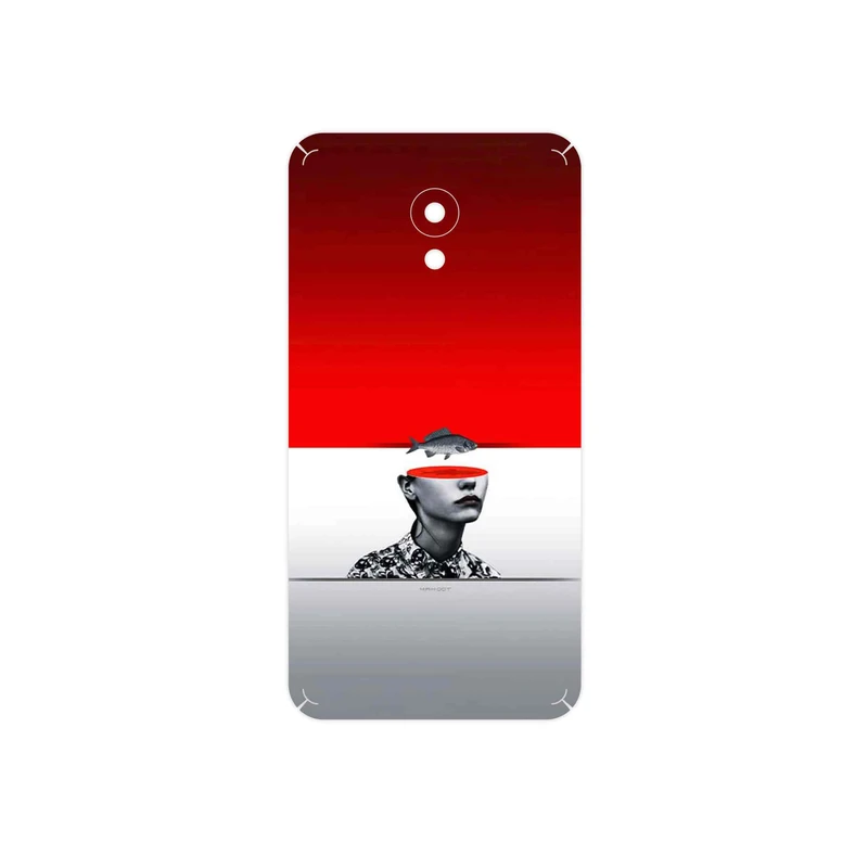 برچسب پوششی ماهوت مدل Collage of surreal Portrait of Women 1 مناسب برای گوشی موبایل میزو M5