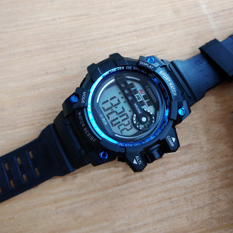 ساعت مچی دیجیتال پسرانه مدل SPORT کد EE-BL