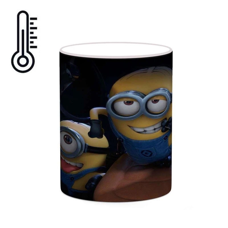 ماگ حرارتی کاکتی مدل کارتون مینیون ها کد mgh22807