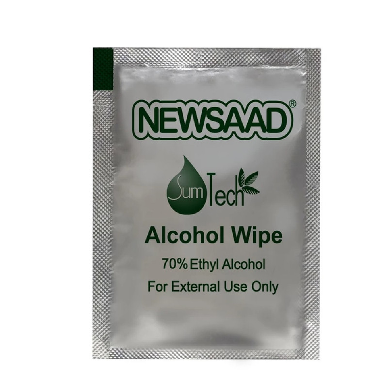 دستمال الکلی نیوساد مدل اکسترا 2 بسته 100 عددی