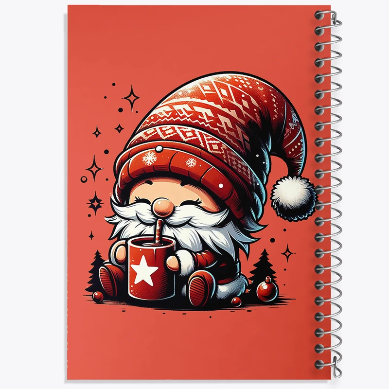 دفتر مشق 100 برگ خندالو طرح بابا نوئل کد N1623