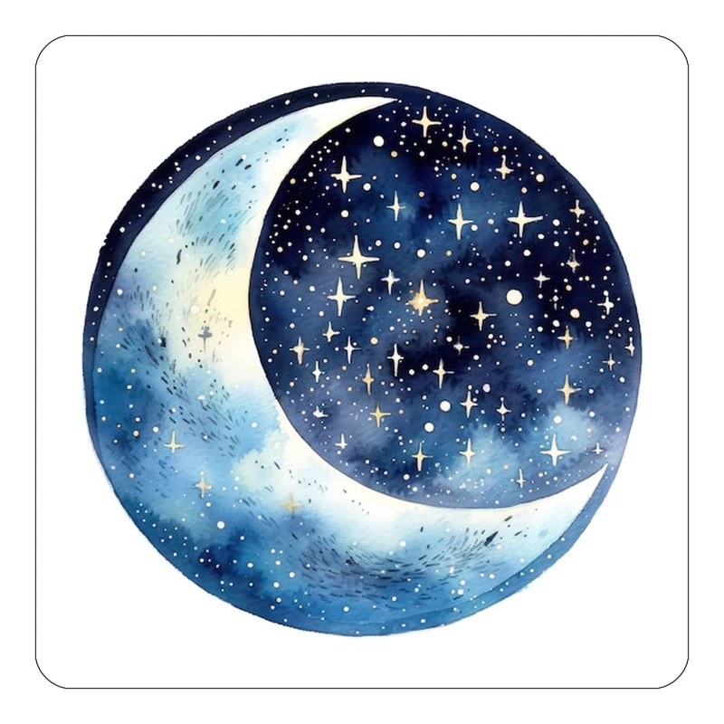 مگنت کاکتی طرح ماه و ستاره مدل mp51258