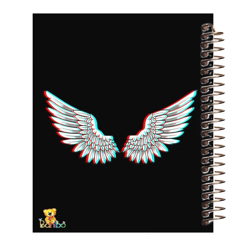 دفتر نقاشی 50 برگ بانیبو مدل  بال فرشته کد 501
