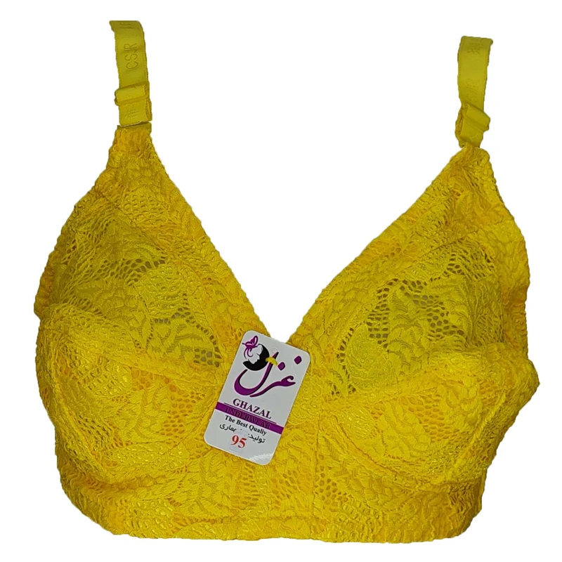 سوتین زنانه غزل مدل دانتل زیر نخ کد 835