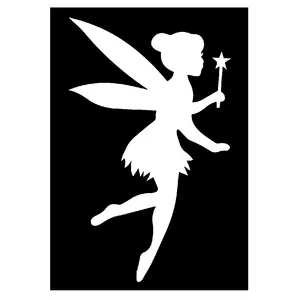 شابلون باتیس آرت طرح فرشته کد 098