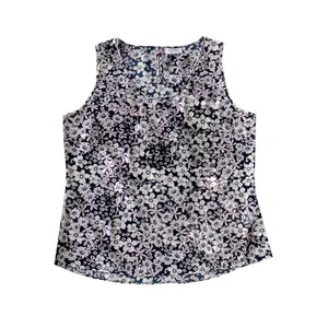 تاپ زنانه جینا مدل گلدار کد 9626